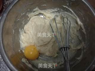 心心相印——蓝莓椰蓉小蛋糕的做法步骤：3
