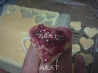 心心相印——蓝莓椰蓉小蛋糕的做法步骤：16