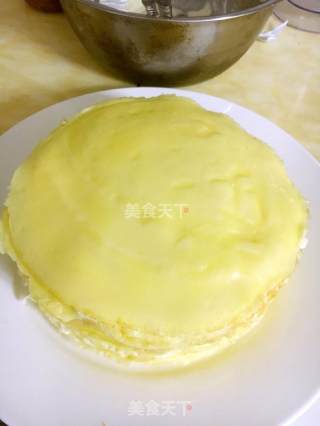 榴莲千层蛋糕的做法步骤：9
