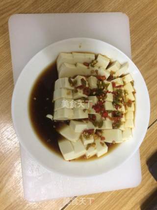 剁椒嫩豆腐的做法步骤：2
