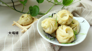独家饺皮米粉包丨大嘴螺的做法步骤：17