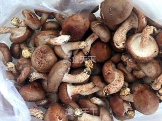 香菇扒菜胆的做法步骤：1