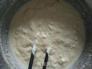 青菜火腿煎饼的做法步骤：4