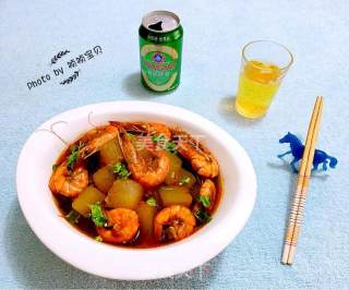 海虾偶遇冬瓜的做法步骤：12