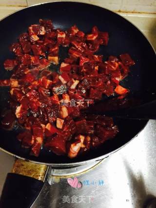 黑椒牛肉粒的做法步骤：5