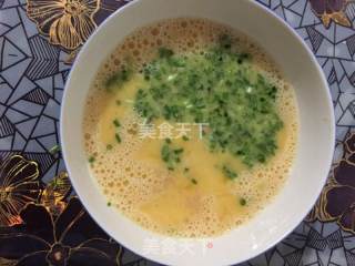 黄油葱香鸡蛋饼的做法步骤：2