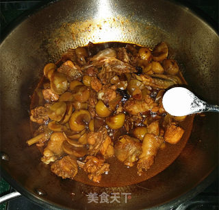 板栗烧仔鸡的做法步骤：11