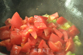 西红柿鸡蛋面的做法步骤：7