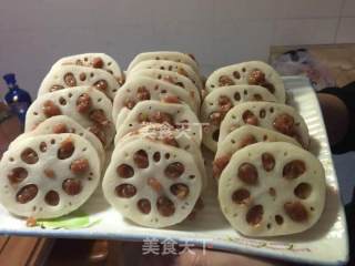 藕饼的做法步骤：2