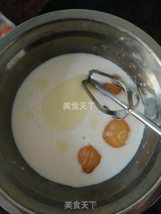 松饼的做法步骤：3