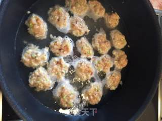 碎玉鸡肉丸的做法步骤：2