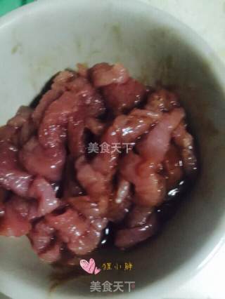 雪菜肉丝的做法步骤：2