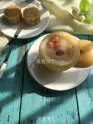 润喉雪梨盅的做法步骤：7