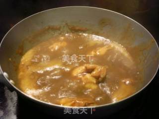 红咖喱鸡翅的做法步骤：4