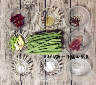 正宗四川家常菜之干煸四季豆#肉肉厨的做法步骤：1