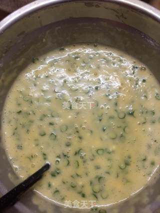 豆角鸡蛋饼的做法步骤：4