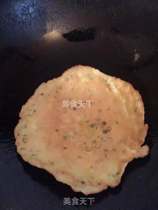 豆角鸡蛋饼的做法步骤：6