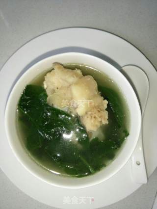 野葛菜汤的做法步骤：4