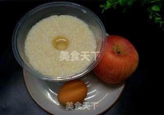 苹果酒酿鸡蛋羹养颜丰胸必备哦的做法步骤：1