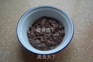猪肝面的做法步骤：1