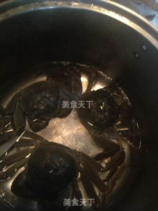 毛豆面拖蟹的做法步骤：1