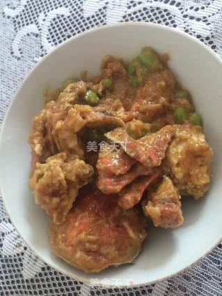 毛豆面拖蟹的做法步骤：10