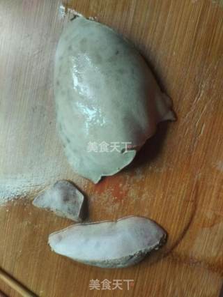 酱爆猪肝的做法步骤：2