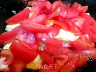 金针菇番茄炒蛋的做法步骤：6