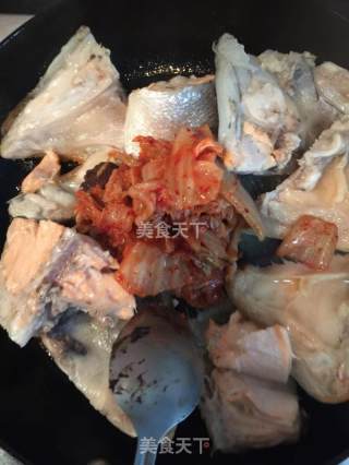 韩式三文鱼炖豆腐的做法步骤：5