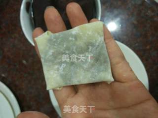 煎豆沙馄饨的做法步骤：5