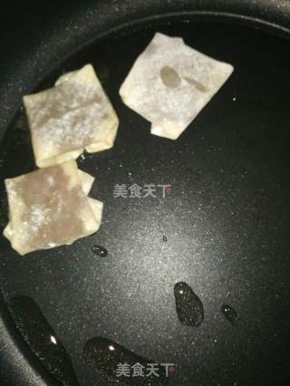 煎豆沙馄饨的做法步骤：9