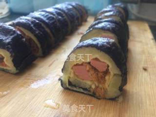 高纤土豆泥寿司的做法步骤：12