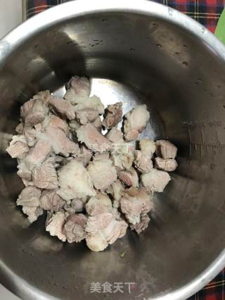 粉汤羊血（羊肉汤版）的做法步骤：2