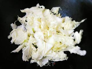 木耳炒白菜的做法步骤：6