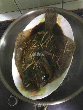 清蒸多宝鱼的做法步骤：4