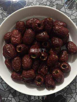 糯米心甜枣的做法步骤：2