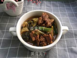 酸菜鸭煲的做法步骤：12