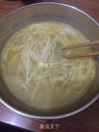 炝汤面条的做法步骤：6
