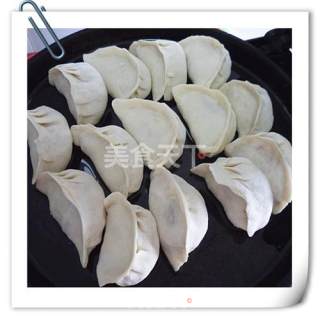倭瓜三鲜煎饺的做法步骤：9