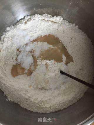 中式酥饼的做法步骤：3
