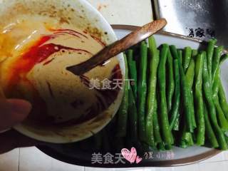 麻酱长豆角的做法步骤：6