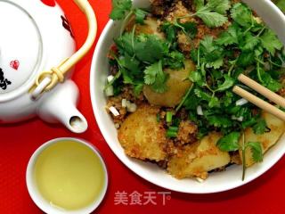 粉蒸牛肉的做法步骤：1