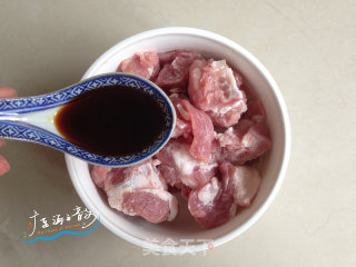 面包机版排骨糯米饭的做法步骤：2