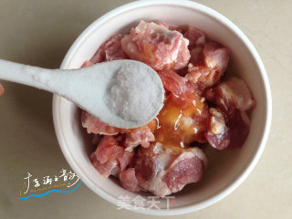 面包机版排骨糯米饭的做法步骤：4
