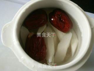 红枣山药百合甜汤的做法步骤：4