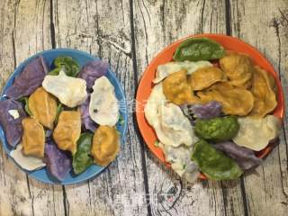 彩色蔬菜饺子的做法步骤：10