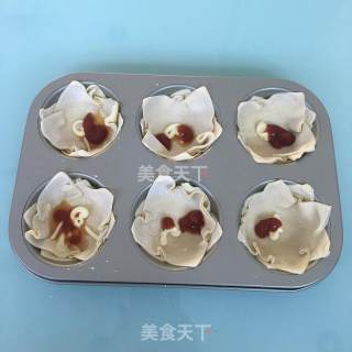 肉松鸡蛋芝士挞的做法步骤：2