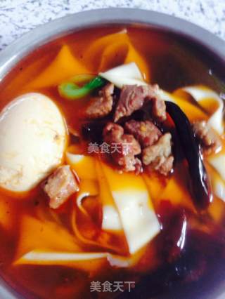 香辣羊肉料(羊肉板面料)的做法步骤：19