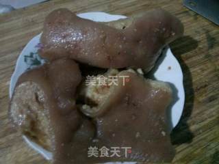 梅菜扣肉的做法步骤：3