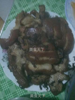 梅菜扣肉的做法步骤：9